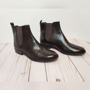 Michael Kors Brown Thea Chelsea Ankle Boots, Size 8